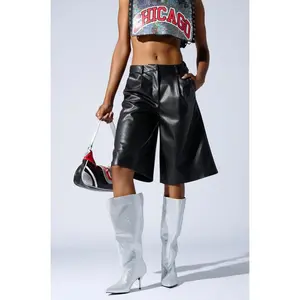 AZALEA WANG JARROW SILVER RHINESTONE BOOTIE