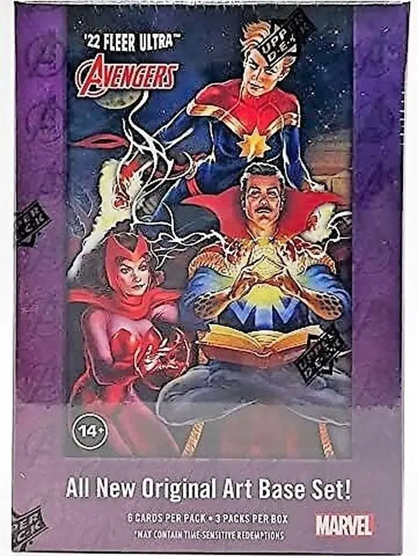2022 Upper Deck Marvel Fleer Ultra Avengers Value Box