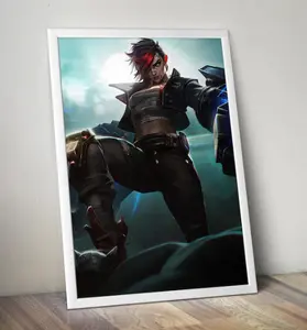 Arcane Brawler Vi Poster | Arcane Vi Video Game Poster | Gaming Poster | Game Poster | Gamer Poster Gift | Wall Decor | Game Print | Room