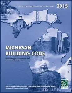USED-2015 MICHIGAN BUILDING CODE by ICC (Paperback)