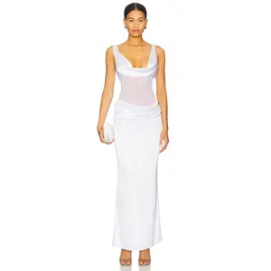 superdown Astri Maxi Dress in White