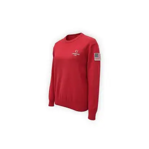 Champagne Chic American Flag Sweater