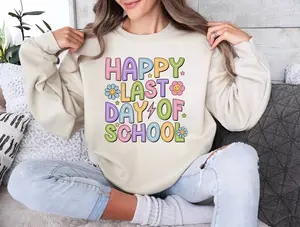 Happy Last Day Of School Svg Shirt, Rock The Test Shirt, Staar Day Shirt, End Of School Shirt, Class Dismissed Shirt, Schools Out Summer Sublimation Shirt