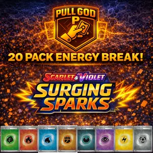 ENERGY BREAK w/ 20 Packs of Surging