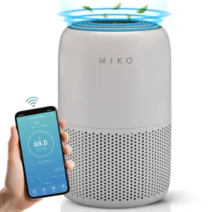 Miko Ibuki+ New Gen App Controlled Air Purifier, 770 sqft Grey