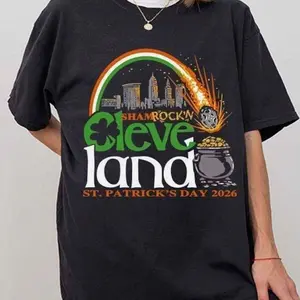 Cleveland Meteor St. Patrick's Day 2026 Shirt 6JD 7RB 2JP TXT NJE