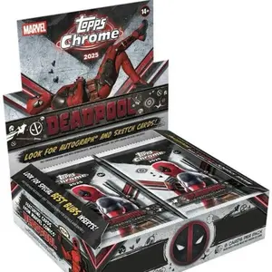 2025 Topps Chrome Marvel Deadpool Hobby (1-single pack)
