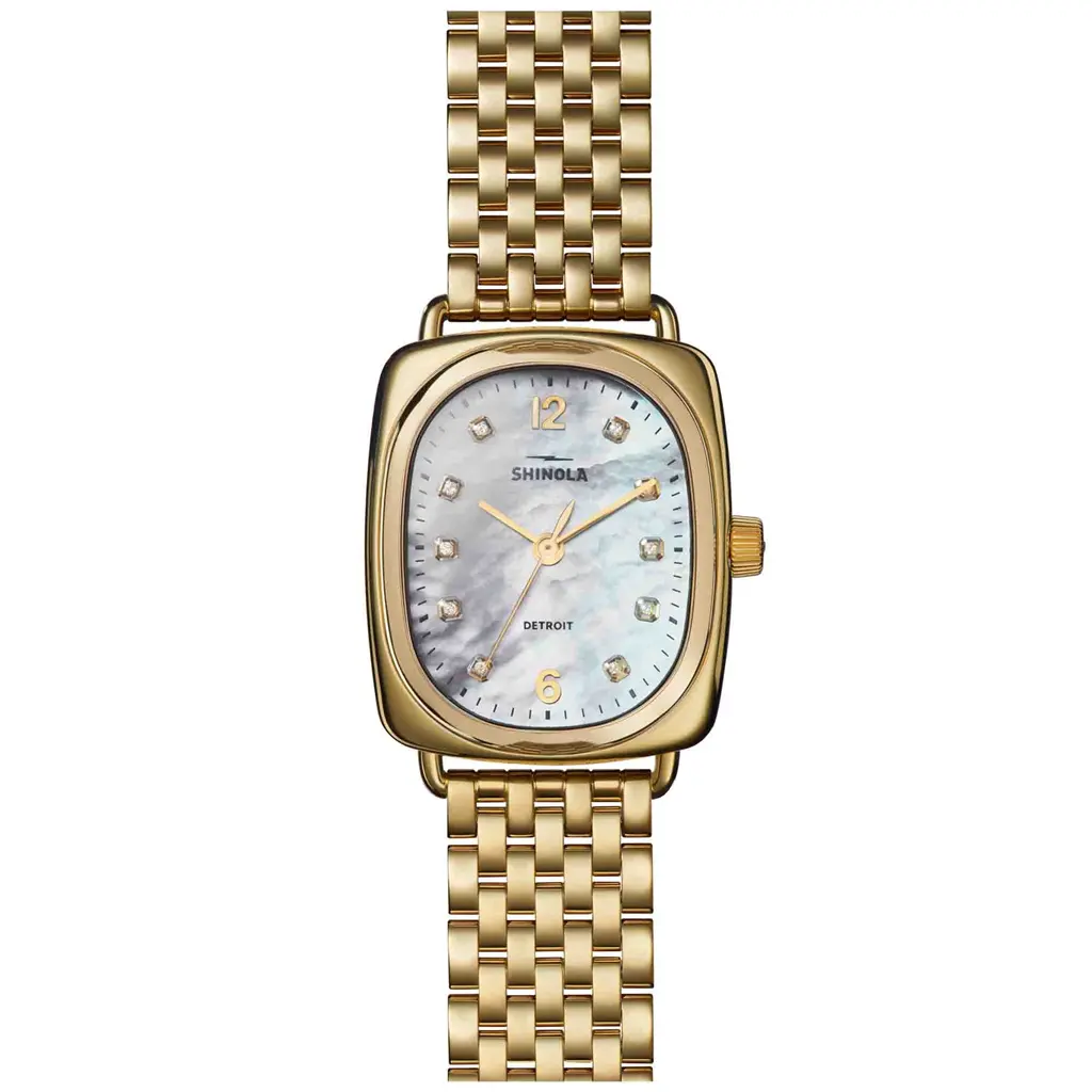 Diamond Dial Bixby 29×34 mm Gold Stainless Steel Watch – Model S0120282838