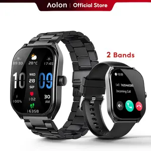 【Business Style】Aolon Curve Smart Wristwatch – 2.01" HD Curved Screen, Bluetooth Calling, AI Voice Assistant, IP68 Waterproof, 100+ Sports Modes, Health & Fitness Tracker, Android & iOS Compatible#fathers day gift#summerwins#SummerFinds
