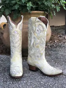 Denver Mountain Boots Peacock Ivory Boots