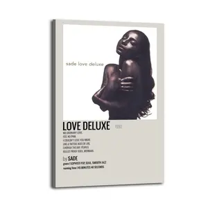 Sade Love Deluxe Canvas Aesthetic For The Bedroom Wall Sitting Room Dormitory Wall Office Wall Poster Decorative Painting Canvas Wall