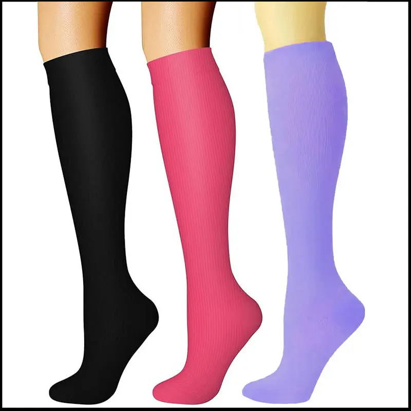 3 pairs  10  Black/Rose Red/Purple