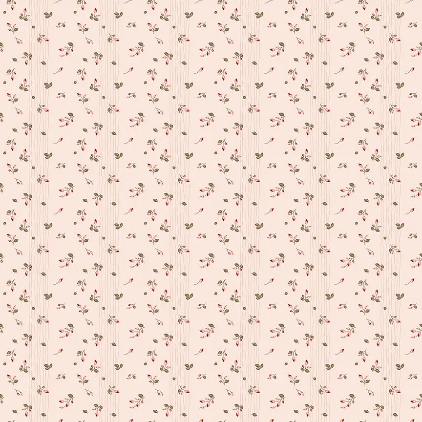 Fabric Riley Blake Pink Rosebuds Renew by the Quarter Yard C17285-PINK