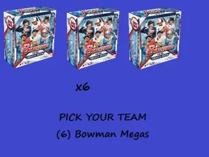 PYT (6) Bowman Mega Boxes