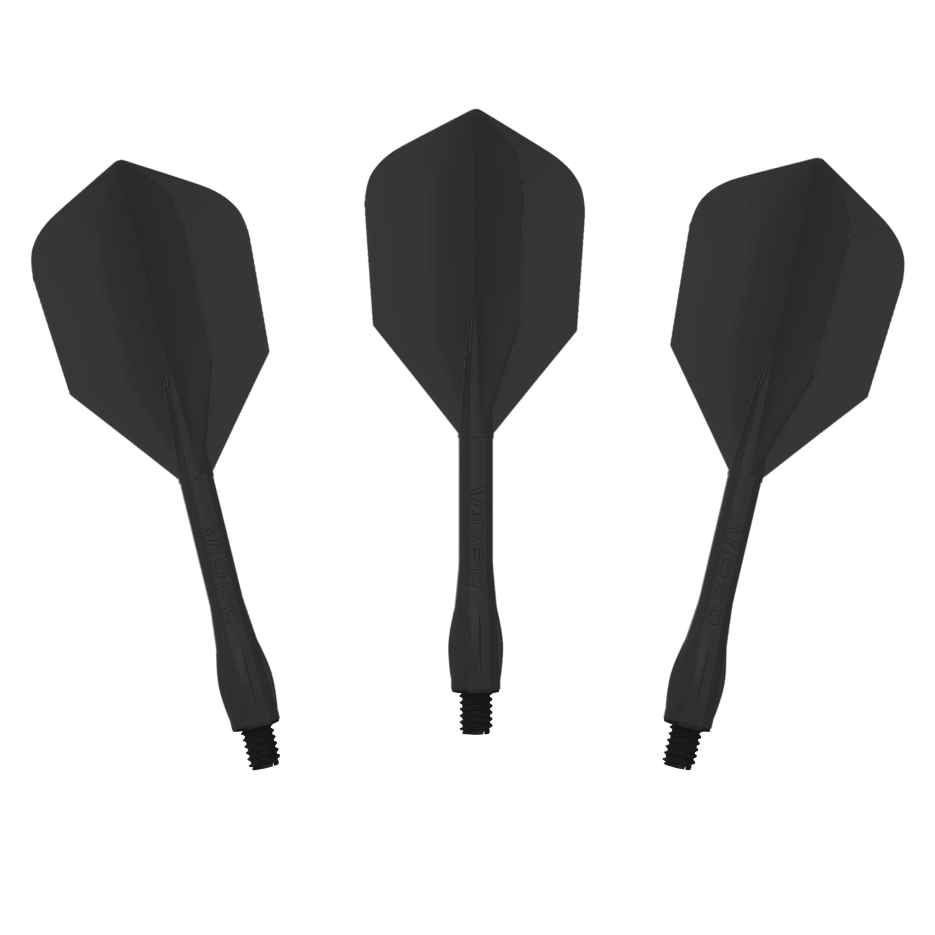 ViperStrike Darts 1-Piece Shaft and Flight, Black, One-Piece ViperStrike Darts 1-Piece Shaft and Flight, Black, One-Piece