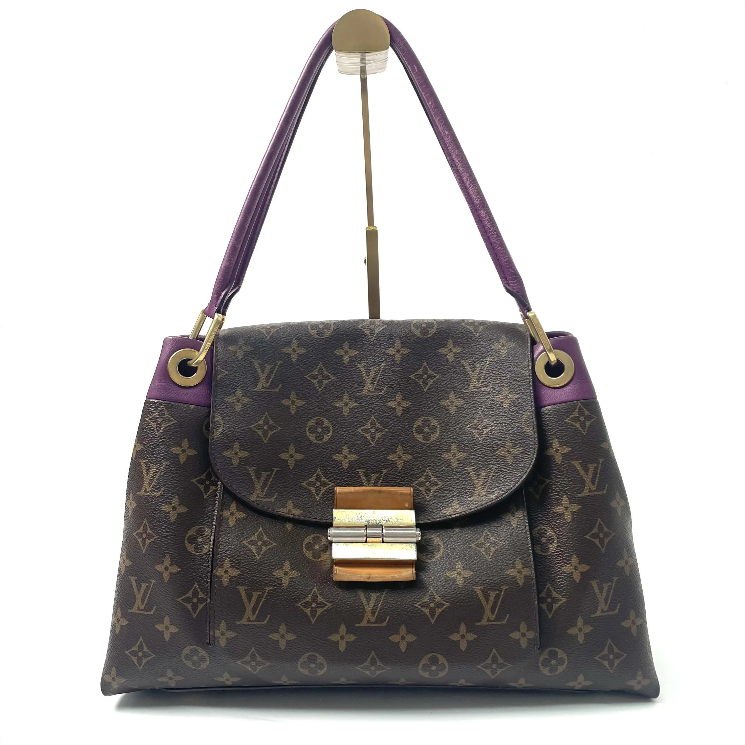 Pre-owned Louis Vuitton Vintage Monogram Olympe Handbag, Late 2013, 37 cm, Serial No. N24583151 hdzwx