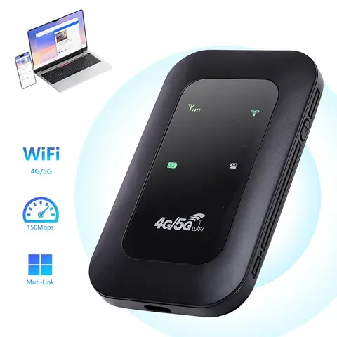 Portable Wifi Hotspot For Travel Router Mobile Hotspot Pocket WiFi International Hotspot Router Multi Connected Devices Hotspot Device Ideal for Travel in Europe Hotspot Device Portable Travel Internet