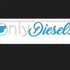Only Diesels vinyl decal