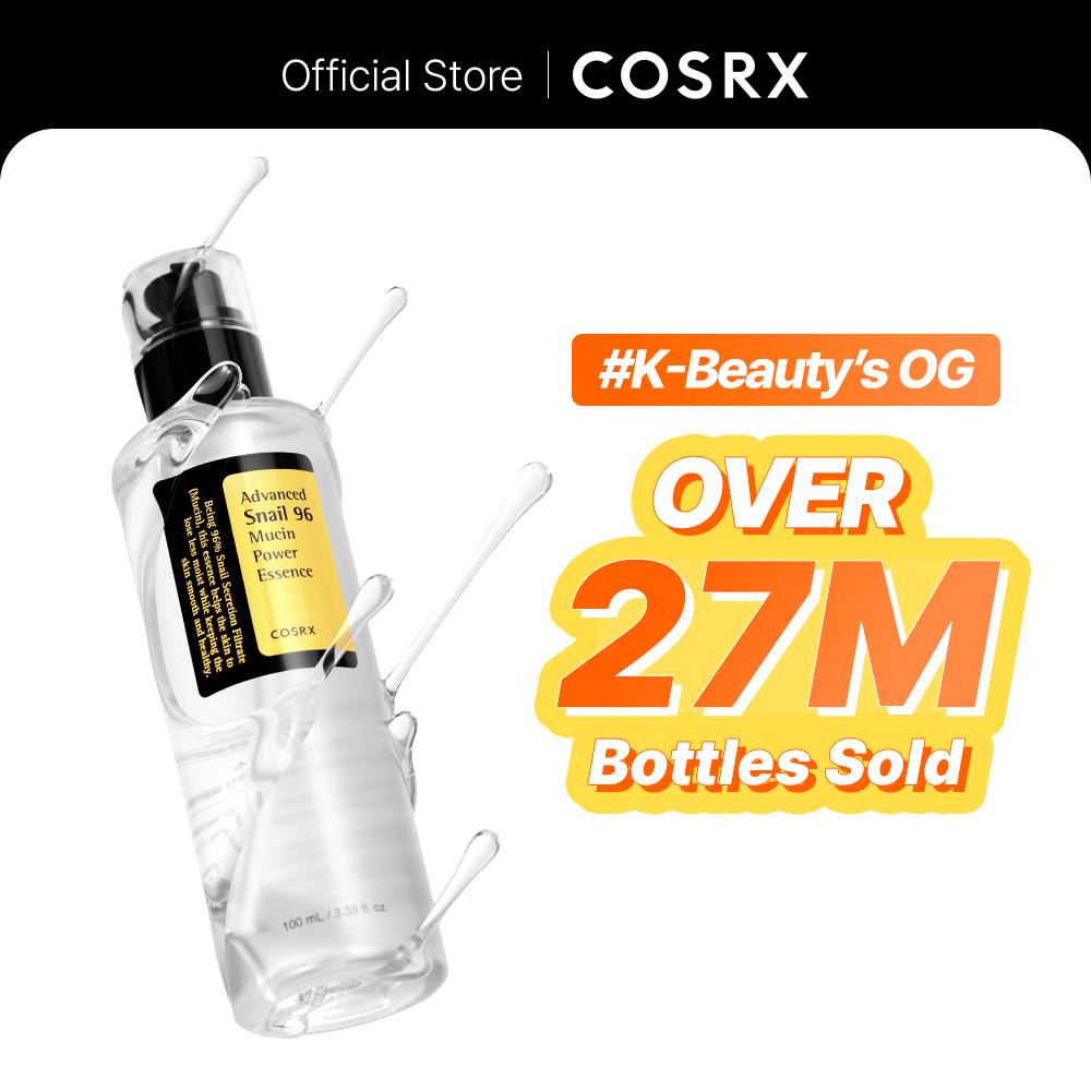[COSRX Official] Advanced Snail 96 Mucin Power Essence (100ml) THE ORIGINAL SNAIL MUCIN ESSENCE, GLOBAL TOP SELLER, Kor