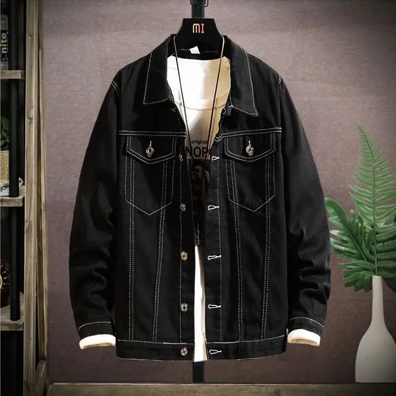 Black CRB # White Line Jacket