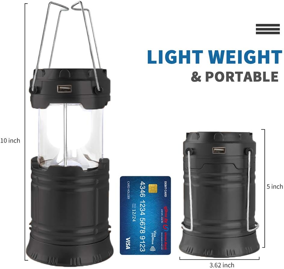 4 Pack Solar Camping Lantern, USB Rechargeable Bright LED Tent Light,IPX4 Waterproof Multifunctional Portable Outdoor Emergency Lamp with Adjustable Brightness,Hanging Hook Design,Ideal Survival Gear for Hiking Fishing Backpacking,Perfect Holiday Gift 4 Pack Solar Camping Lantern, USB Rechargeable Bright LED Tent Light,IPX4 Waterproof Multifunctional Portable Outdoor Emergency Lamp with Adjustable Brightness,Hanging Hook Design,Ideal Survival Gear for Hiking Fishing Backpacking,Perfect Holiday Gift