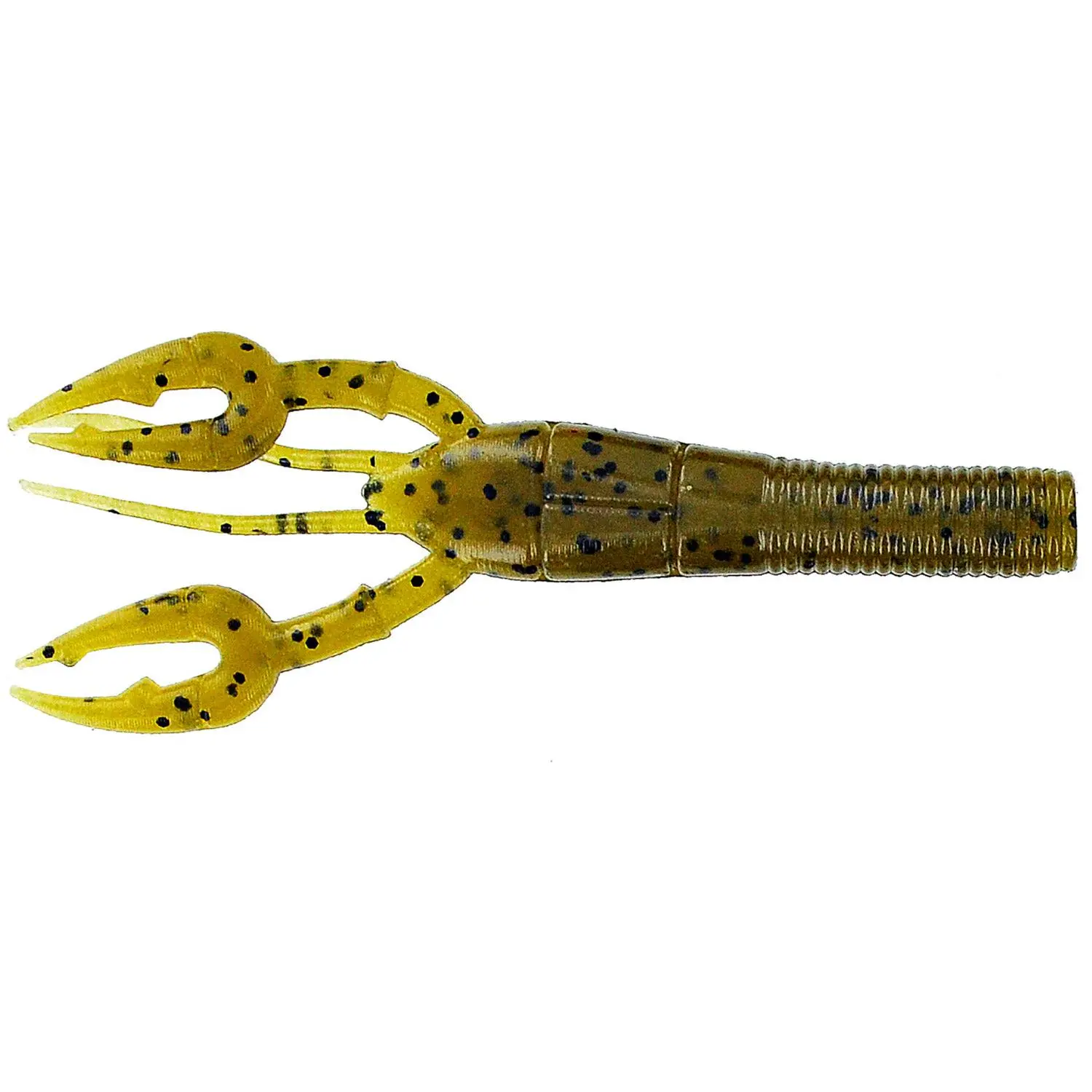Yamamoto Baits 3.75 in Fat Baby Craw Soft Plastic Lure - 7 Pack, Lure Fishing Lifelike Crayfish Lures for Bass Fishing Equipment