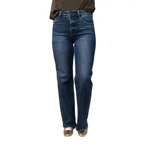 Risen Denim | Adele High Rise Straight Leg Jeans