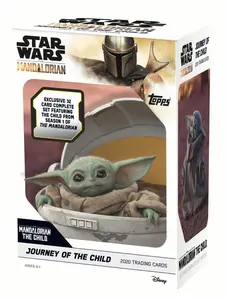 Topps the Mandalorian: Journey of the Child Star Wars Trading Cards Blaster Box- Featuring Baby Yoda