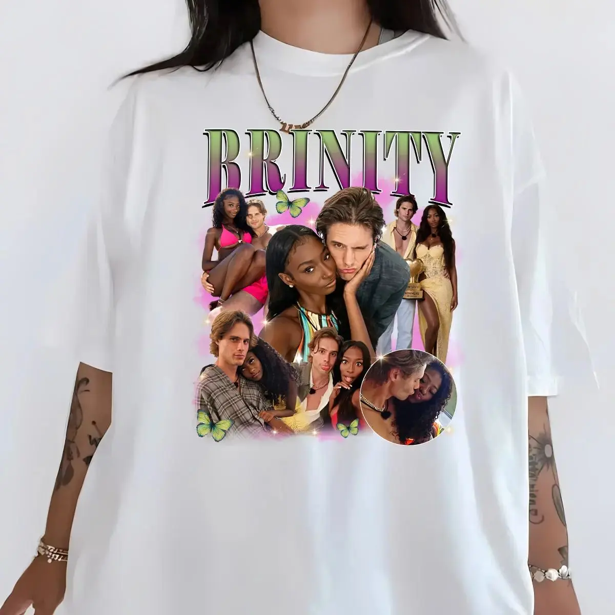 Brinity Love Island Usa Shirt, Couple Graphic Tee, Gift For Fans, Unisex Tee