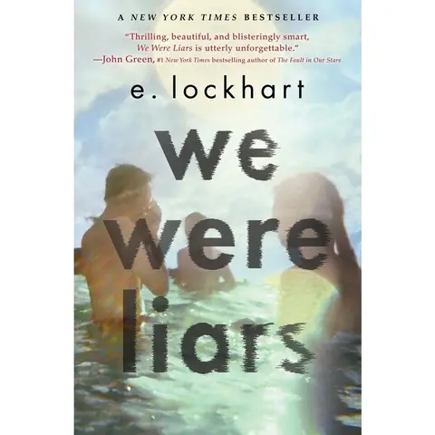 We Were Liars by E. Lockhart Like-New Special Edition Hardback Literature - 2014 Edition, 256 Pages, Booktok Recommended, #1 New York Times Bestseller, Liar Universe Tie-In, 0.83 lbs, English Suspense Fiction Book for Best Selling Novels Fans