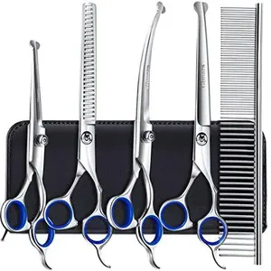 Gimars 6 in 1 Professional Grooming Scissor