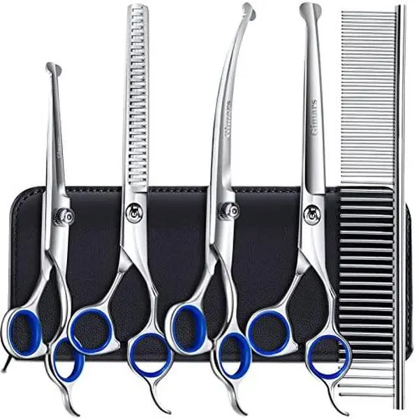 Gimars 6 in 1 Professional Grooming Scissor Gimars 6 in 1 Professional Grooming Scissor