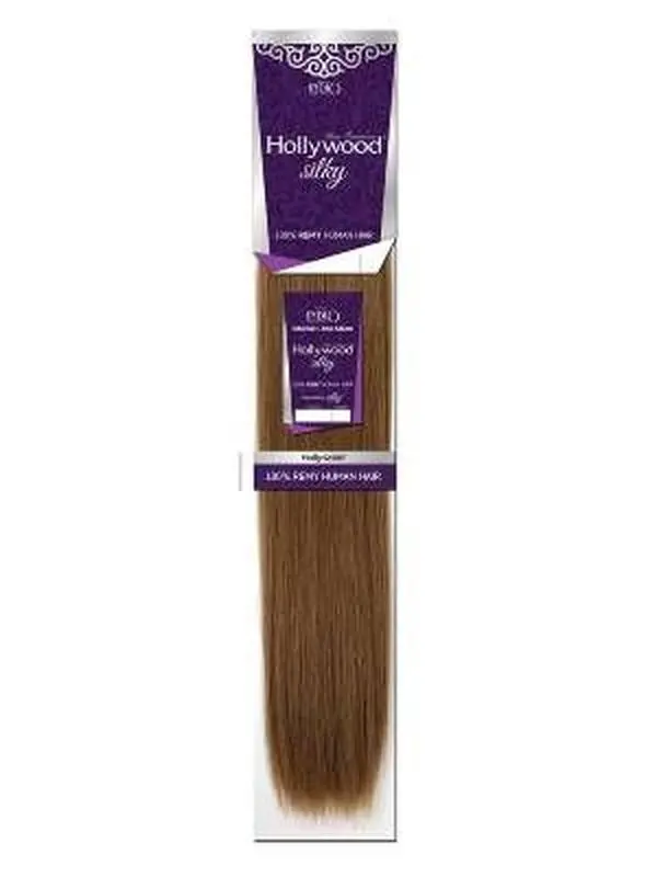 Silky Remy Weave: Hollywood 100% Human Hair - 18" Extensions