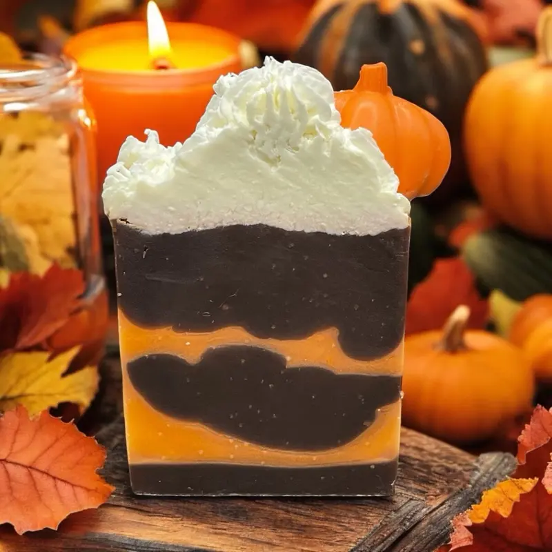 Pumpkin Cake Soap