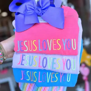 Mystery Jesus Loves you tee