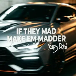 Young Dolph Brand lf They Mad Make Em Madder Young Dolph Decal Sticker for Personal Use Vehicle Exterior Decoration
