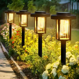 Solar Garden Lights, Bright Solar Light Outdoor, pathway lights, garden accessories, backyard lights, IP65 Waterproof Auto On/Off Long Lasting Lighting Solar Powered Landscape Lights for Yard Walkway Driveway Lawn pathway  lighting