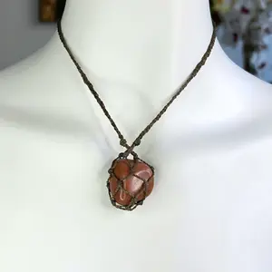 The Original Crystal Holder Necklace - Elegant and Stylish