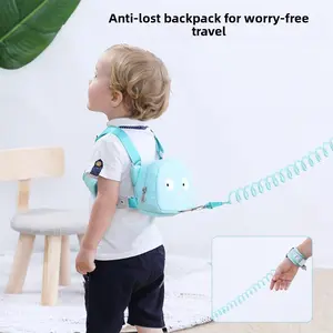 2026 New Anti-Lost Backpack Safety Harness Leash, outdoor anti-wander strap design. Portable crowd safety walking helper, lightweight and practical for public outings and crowded places.