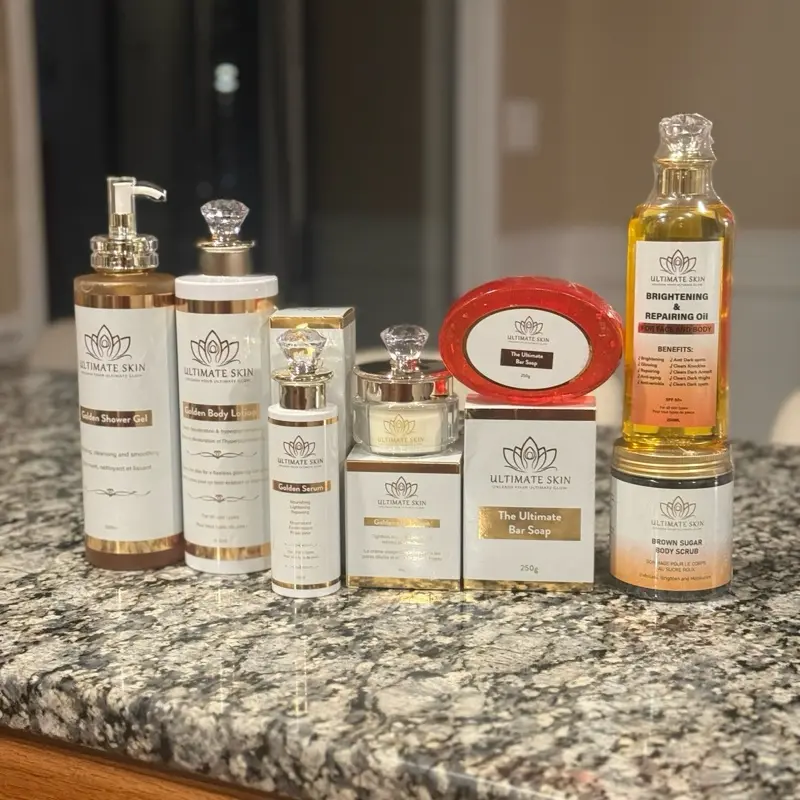 Perfect Radiant Skin Combination Plus - Body Lotion, Face Cream, Serum, Shower Gel, Bar Soap, Scrub & Oil