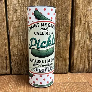 Pickle 20 oz tumbler