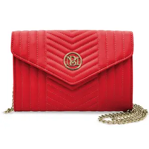 Badgley Mischka "V-Quilting Crossbody"