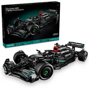 Technic Mercedes-AMG F1 W14 E Scale Formula One Race Car Model KitPerformance Model Car Building Set for Adults
