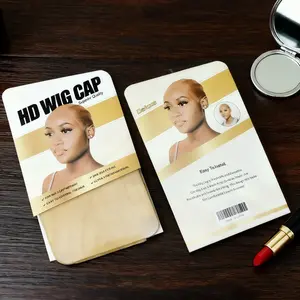 HD Wig Caps For Women 2 Count Transparent Breathable Bald Cap For Wig-5