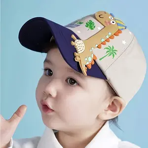 Children's Hat, Long-Neck Dinosaur Cartoon Snapback Cap, Sun Protection Sun Hat, Baby Baseball Cap