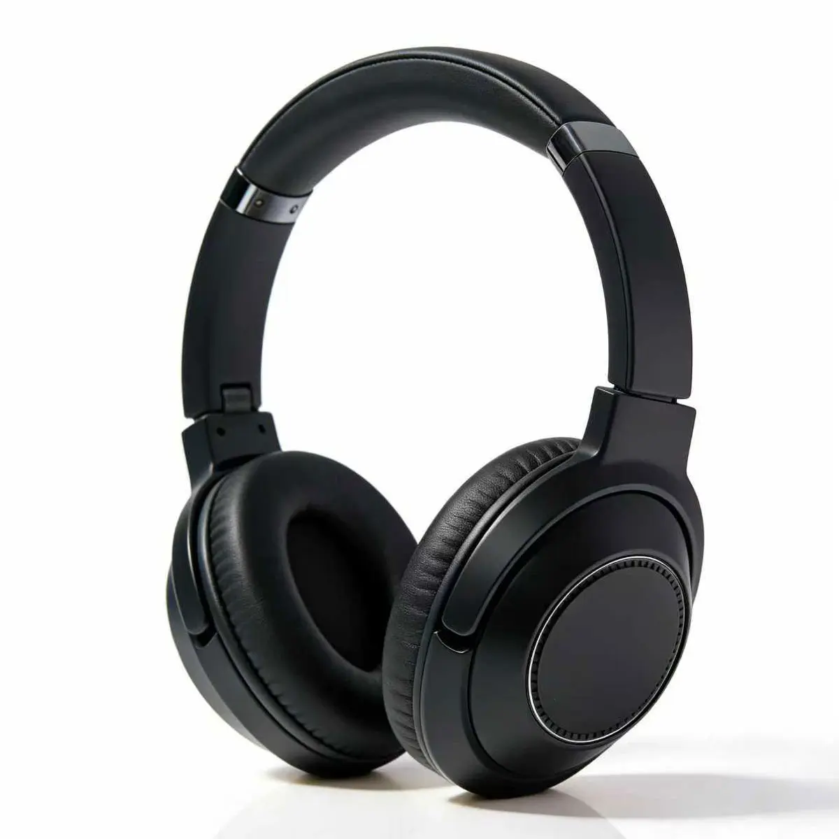 Over-Ear Wireless BT Headset, Active Noise Cancelling Bluetooth Gaming Headphones with Mic, HiFi Stereo Deep Bass, Foldable Lightweight, USB Charging, 10m Range, Crystal-Clear Conference & Hands-Free Calls, Long Playtime, for PC & Laptop Home Office Use,,