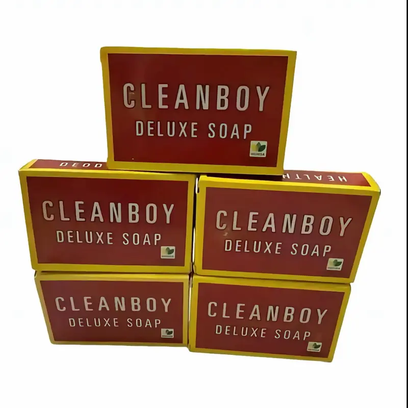 Cleanboy Deluxe Face & Body Soap, 5-Piece Pack, Gentle Cleanser for All Skin Types