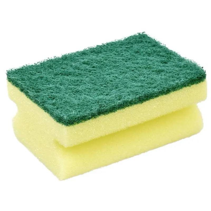 Scrub Buddies Nail Guard Sponges 6 Pack Multipurpose Scrubbing Sponges for Effective Cleaning and Polishing