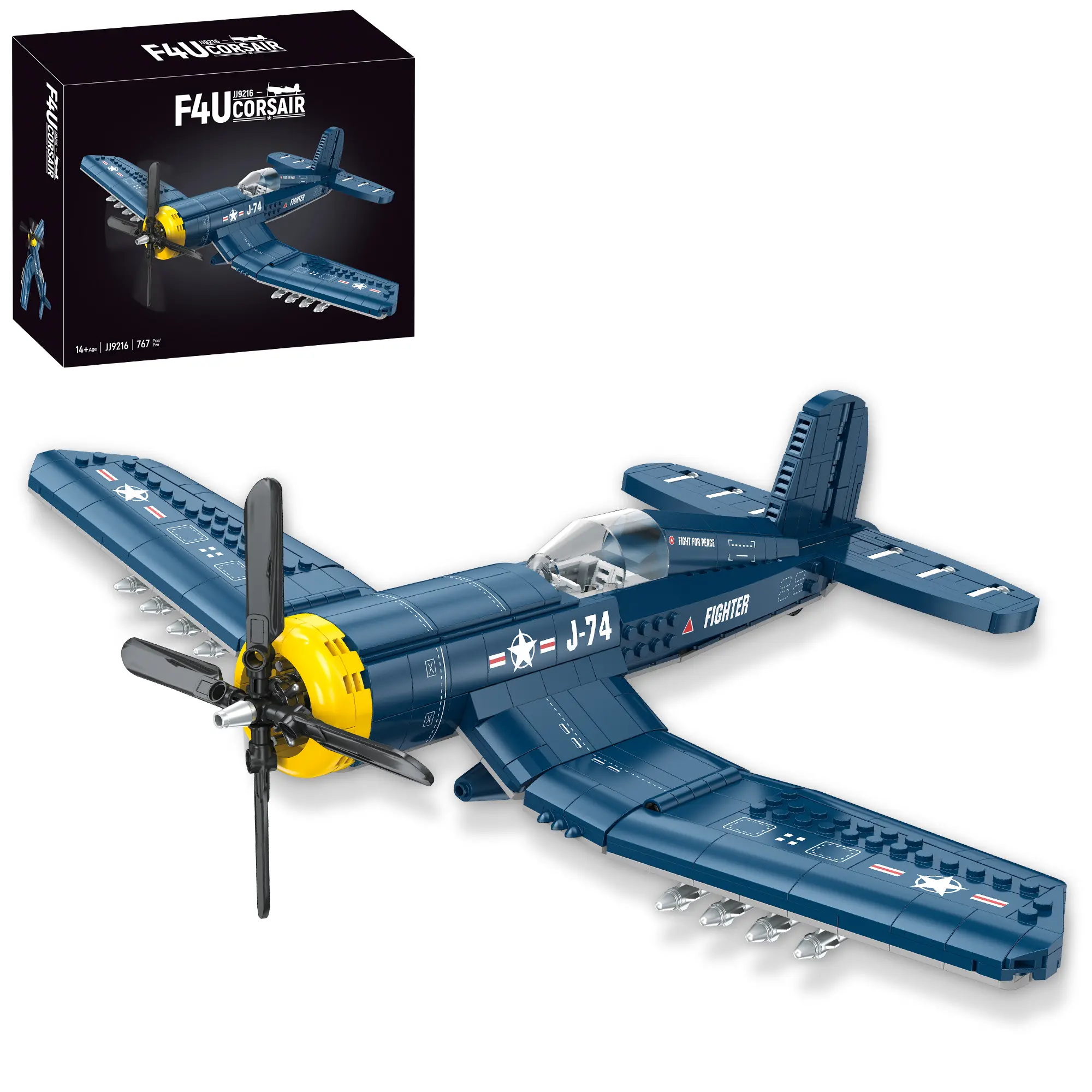 Ww2 F4u Corsair Fighter Aircraft Building Set Detailed Military Aircraft Model With Classic Design Enjoy A Creative Diy Building Experience Perfect For Collection Display Home Decor And Gifts For Aviation Enthusiasts