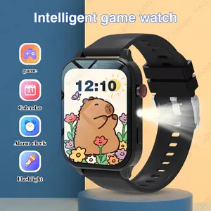 Kids Smart Watch with Camera, Album, Video Recorder, 18 Games, Calculator, Calendar, LED Light, Silicone Strap, Perfect Holiday Gift